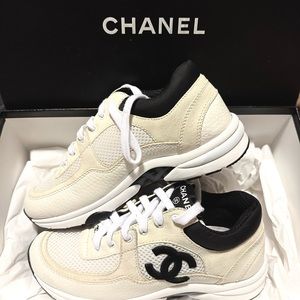 Chanel sneakers rare size 36 used twice